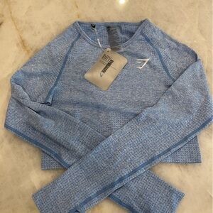 Gymshark Vital long sleeve Crop sz medium